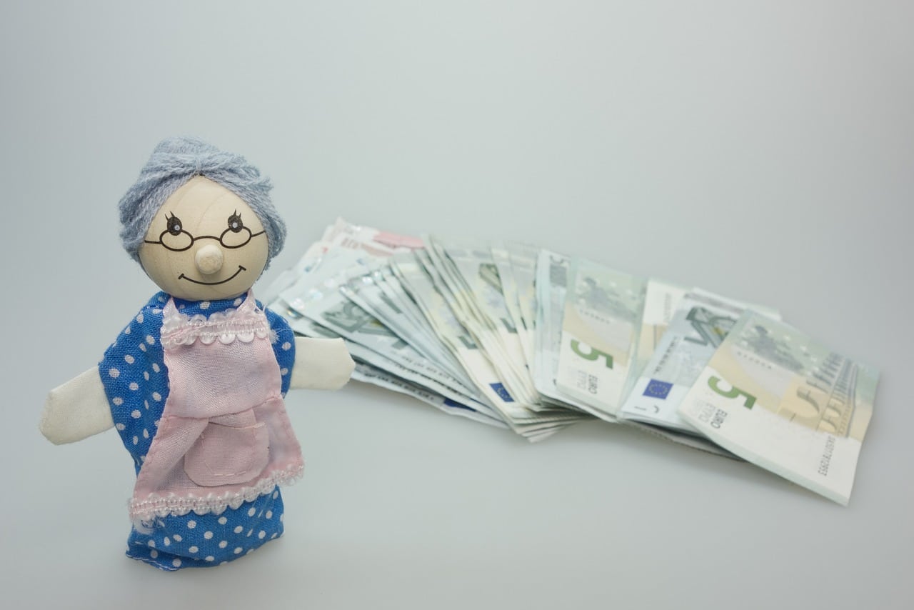 puppet, granny, children's toys