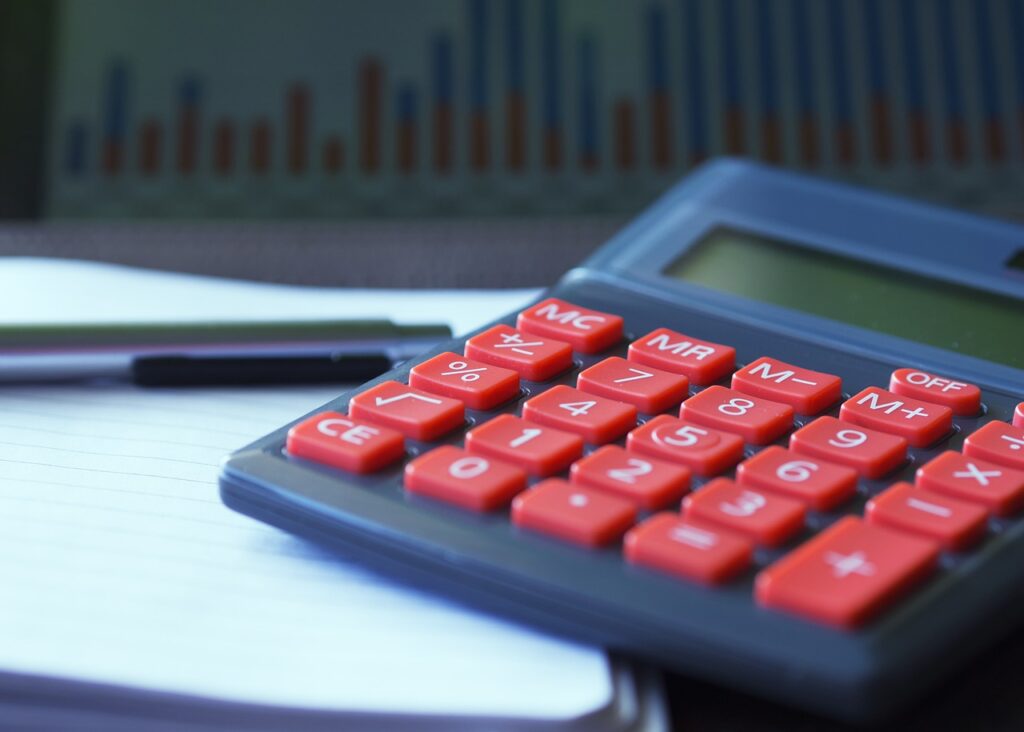 calculator, calculation, assurance